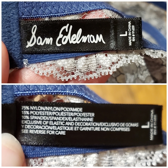 🆕️Sam Edelman Cap Sleeve Lace Bralette - Picture 13 of 15